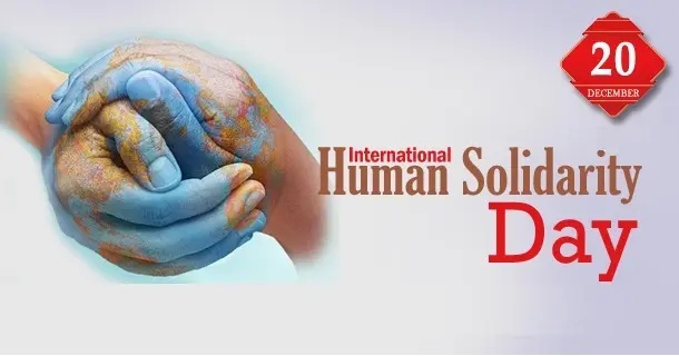 December 20, International Human Solidarity Day 2022