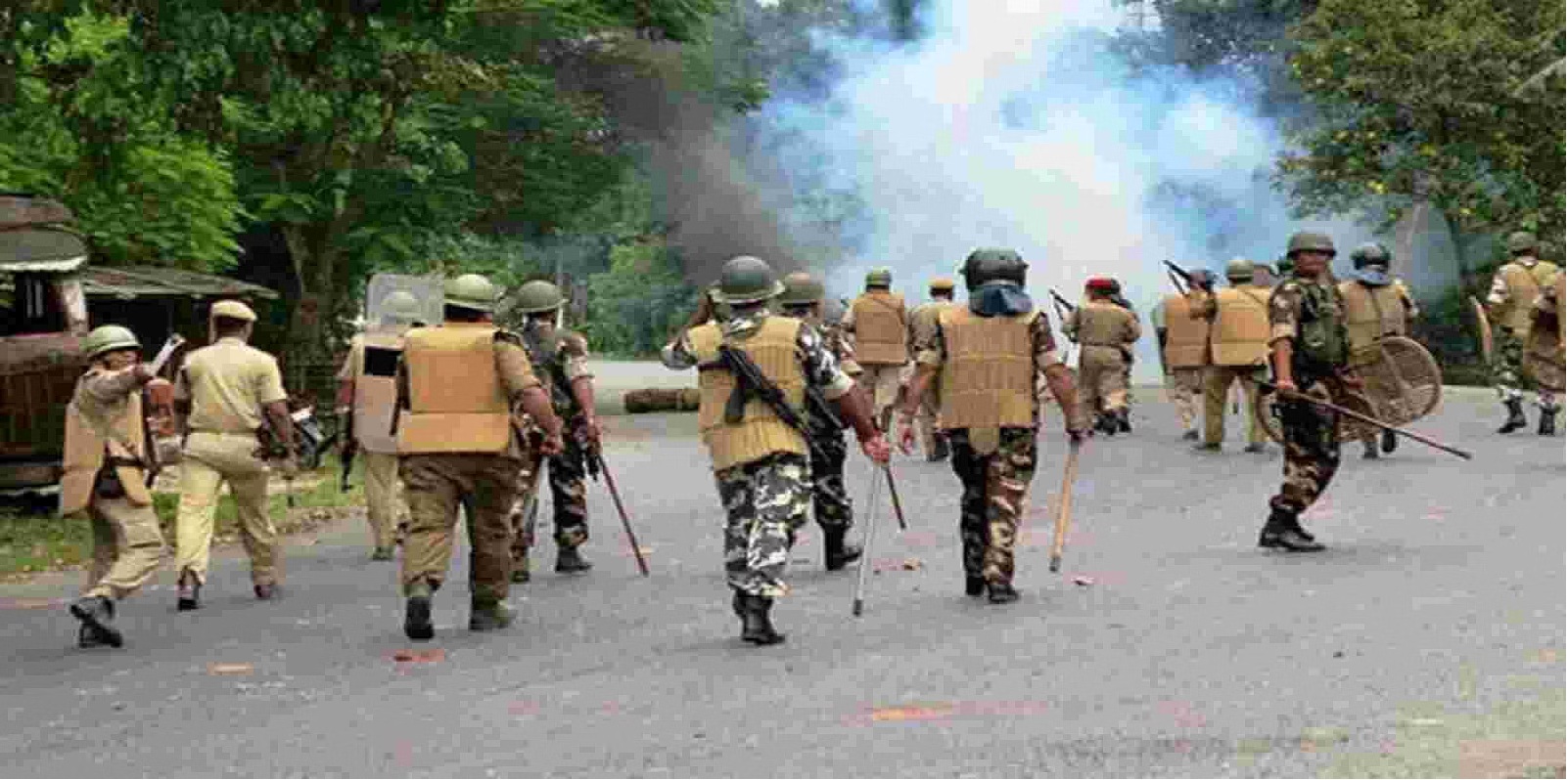 Firing between militants and security forces in Tinsukia