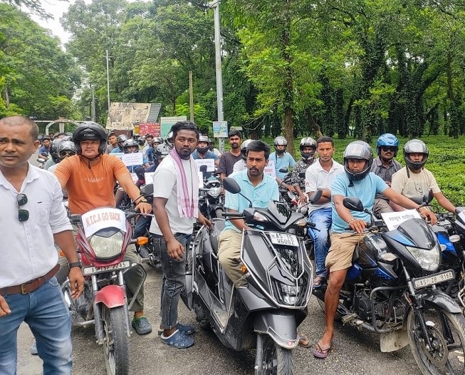 A bike rally was organized by the Greater Mans Conservation and Tourism Development Society