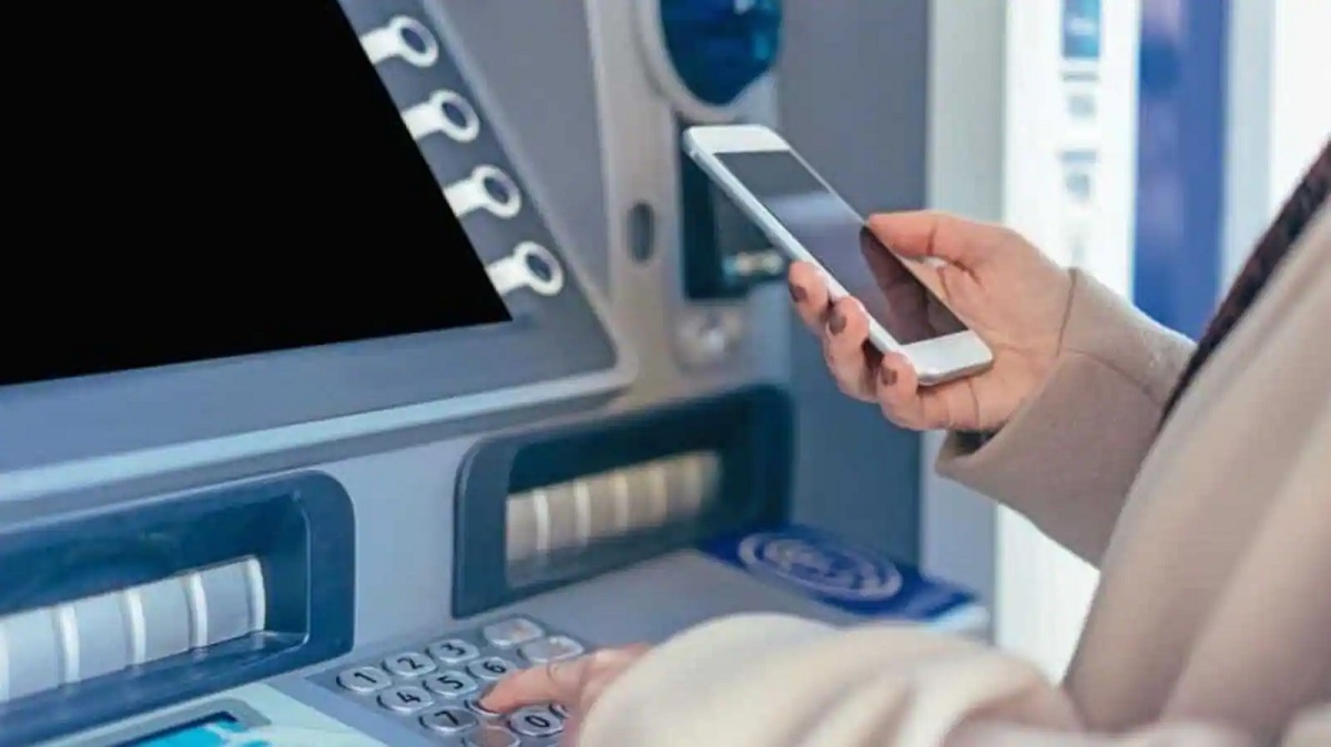 Withdraw money from ATM without card