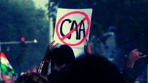 Oppositions march standing against CAA